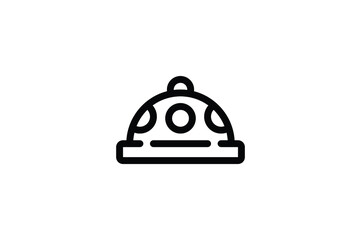 Mall Outline Icon - Hat