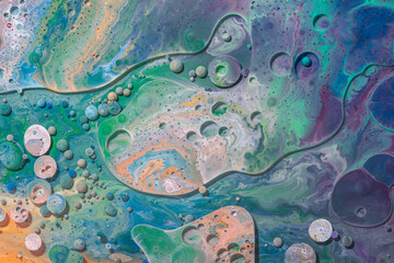 Abstract Purple Acrylic pour Liquid marble surfaces Design.