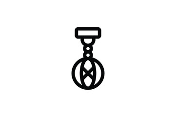 Mall Outline Icon - Punching Ball