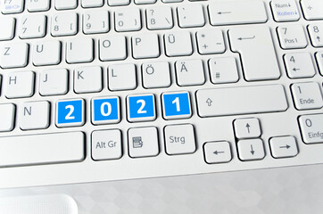 2021, Jahr, symbolisch