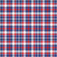 Plaid seamless pattern. Vector background of textile ornament. F