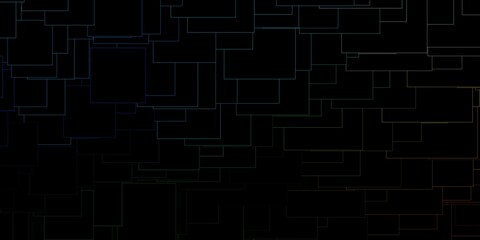 Dark Blue, Green vector texture in rectangular style.