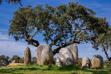 cromlech Vale Maria do Meio , Nossa Senhora da Graça do Divor ,Évora, Alentejo, Portugal © Tolo