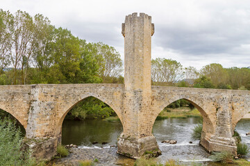 Fototapeta premium Frias medieval town in Burgos province, Spain