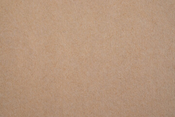 Blank, brown cardboard sheet paper, craft abstract background.  Retro, old vintage beige paper kraft pattern background. Design, minimal texture with empty, copy space for backdrop, can use recycle.