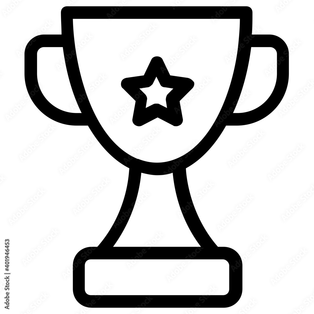 Sticker trophy