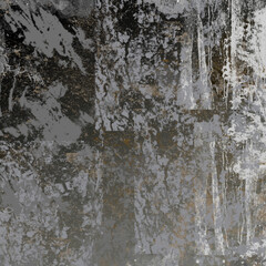 Dark green and gray grunge texture background. Abstract grunge texture on distress wall in the dark. Dirty grunge texture background with space. Background cement texture.