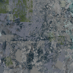 Blue and dark green grunge texture background. Abstract grunge texture on distress wall in the dark. Dirty grunge texture background with space. Background cement texture.