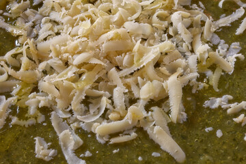 vegetable soup with parmesan cheese