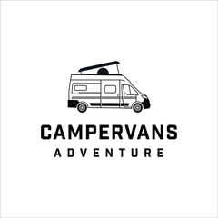 Camper van with clean design and minimalist lines © Dedy Andreas