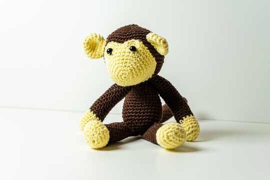Amigurumi, Schimpanse, Affe, Selbstgemacht, geh&auml;kelt,