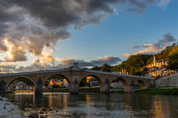 bridge over the river