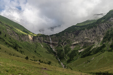 Naklejka premium Wasserfall Dietersbach
