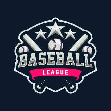 Baseball logo design