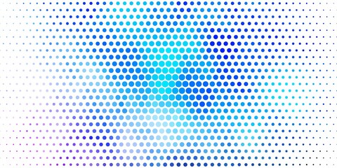 Light Blue, Green vector background with circles.