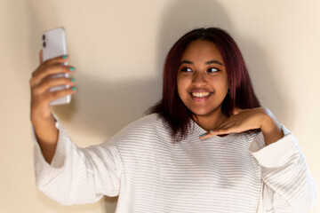 Selfie - Young woman - African