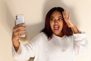 Selfie - Young woman - African