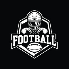 Football mascot logo design © Ario