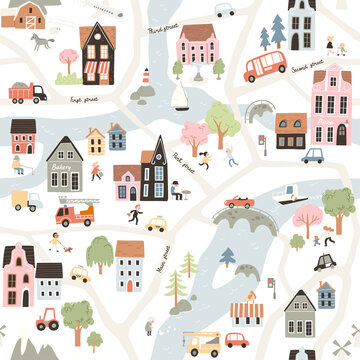 Charming small town community representing Get.Town domain potential