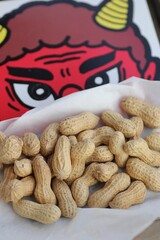 豆まきの落花生