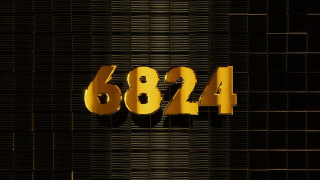 10k Art-Deco Celebration video introduction counter for the reaching 10000 subscribers, followers or likes. Also can be used in marketing, such: lottery, advertisements, discounts and promotions.