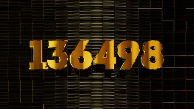 200k Art-Deco Celebration video introduction counter for the reaching 200000 subscribers, followers or likes. Also can be used in marketing, such: lottery, advertisements, discounts and promotions.