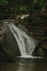 waterfall in the woods