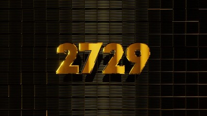 4k Art-Deco Celebration video introduction counter for the reaching 4000 subscribers, followers or likes. Also can be used in marketing, such: lottery, advertisements, discounts and promotions.