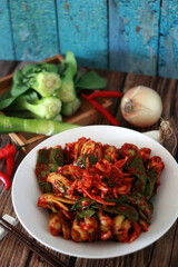 Korean kimchi, bok chae kimchi
