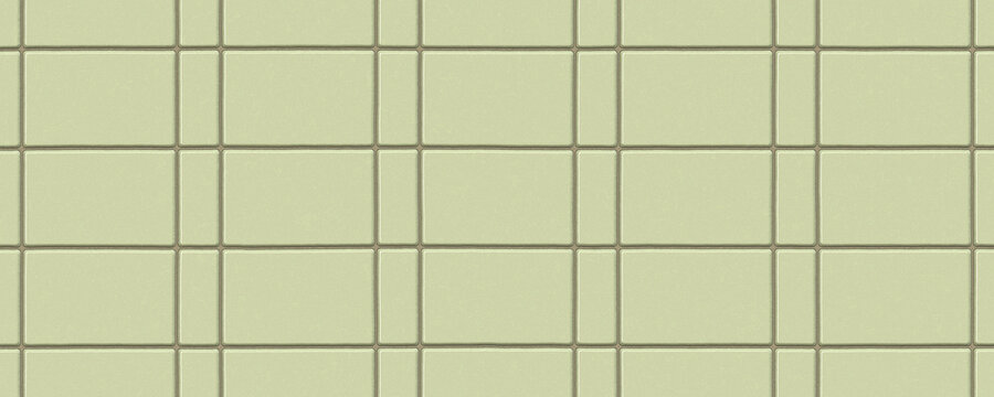 Seamless Green Tile Texture Background