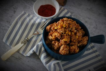 fried corn,Corn Pops
