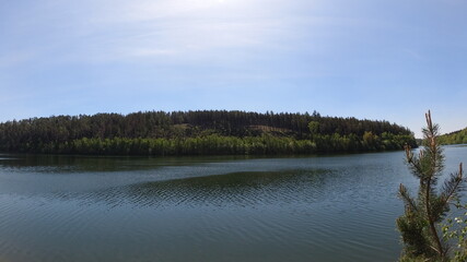 See, Wasserspiegelung, Natur