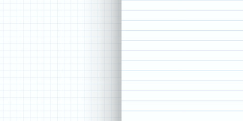 seamless pattern types of notebook line ups