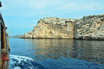 Croatia-view of the Kornati islands in Kornati National Park