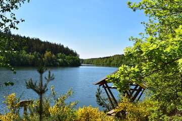 See, Wasserspiegelung, Natur