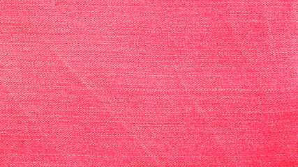 Textile - Fabric set: red jeans, close-up of details of a pair of jeans, fabric background.