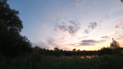 See bei Sonnenuntergang