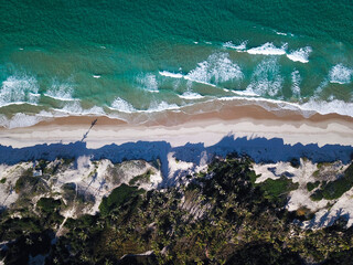 Arial View of Mozambique 