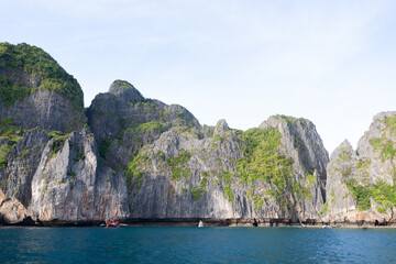 Fototapeta premium Rocky island landscape