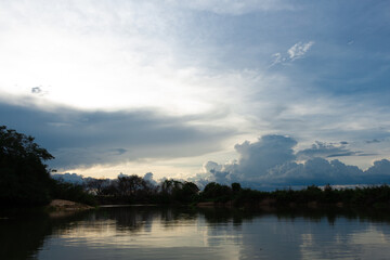 Sunset in the Pantanal, Brazil
