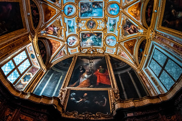 stained glass window