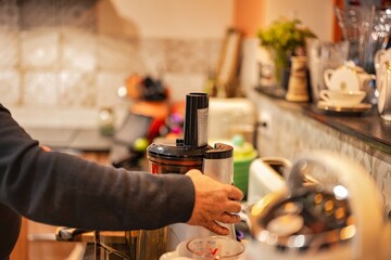 Extraction de jus en cuisine