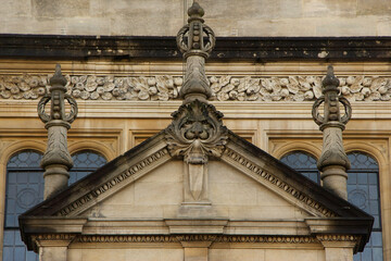 Fototapeta premium Facade of the educational institutions of Oxford