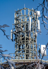 Antenne relais en montagne
