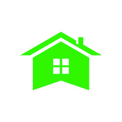 Real Estate Logo. Minimal home, house logo, icon for your business property