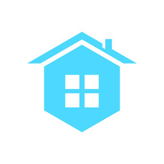 Real Estate Logo. Minimal home, house logo, icon for your business property