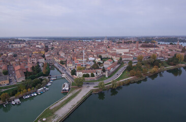 Fototapeta premium Porto Catena - Mantova