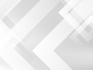 Abstract grey and white geometric stylish modern background design