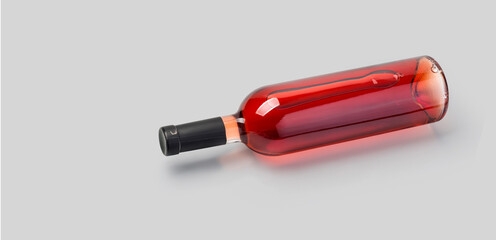 wine bottle mock up