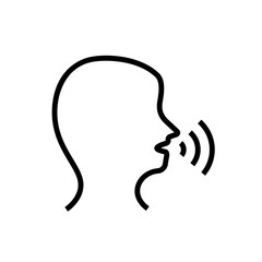 Talking line Icon